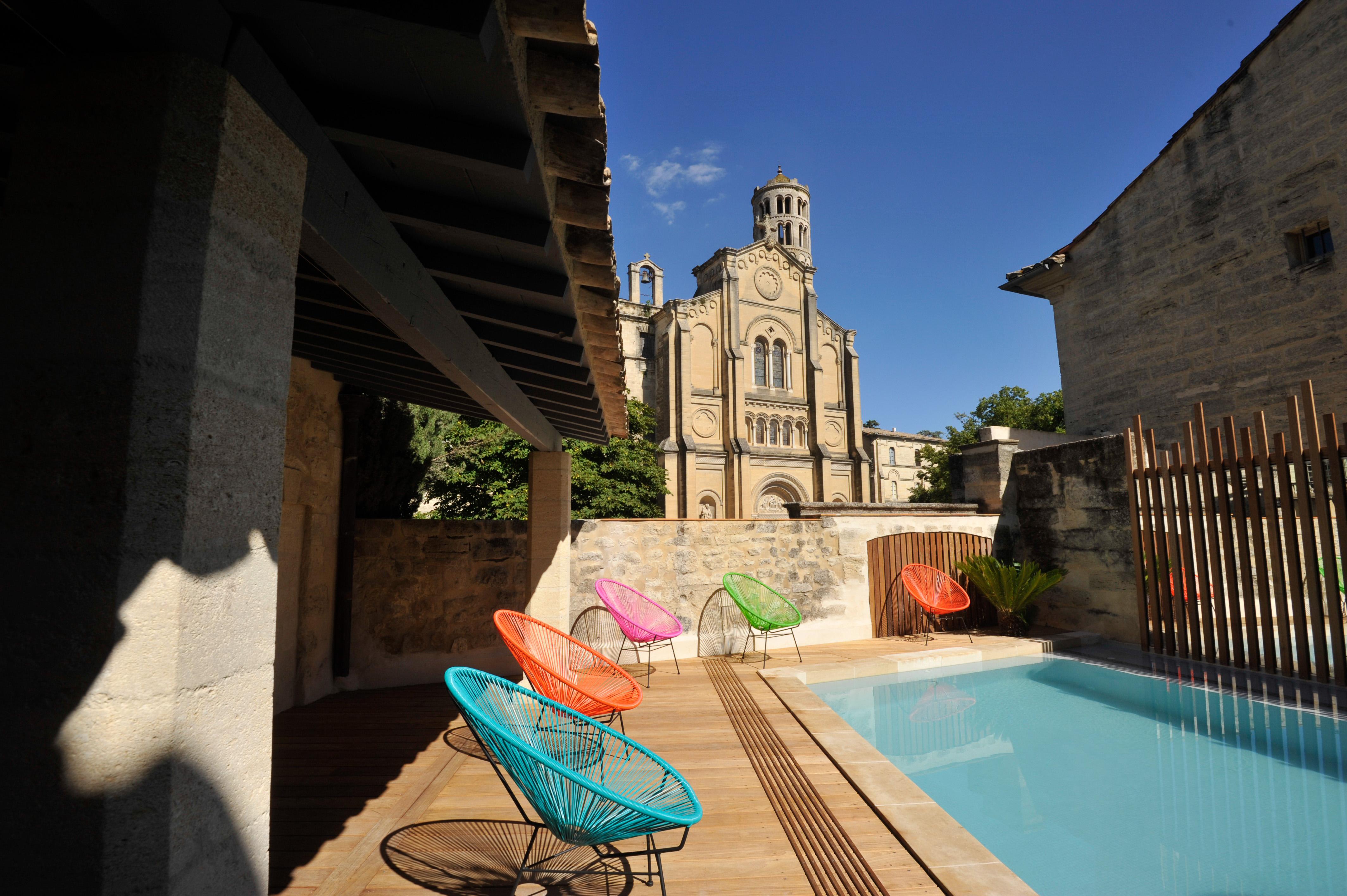 Boutique Hotel Entraigues Юзес Екстер'єр фото