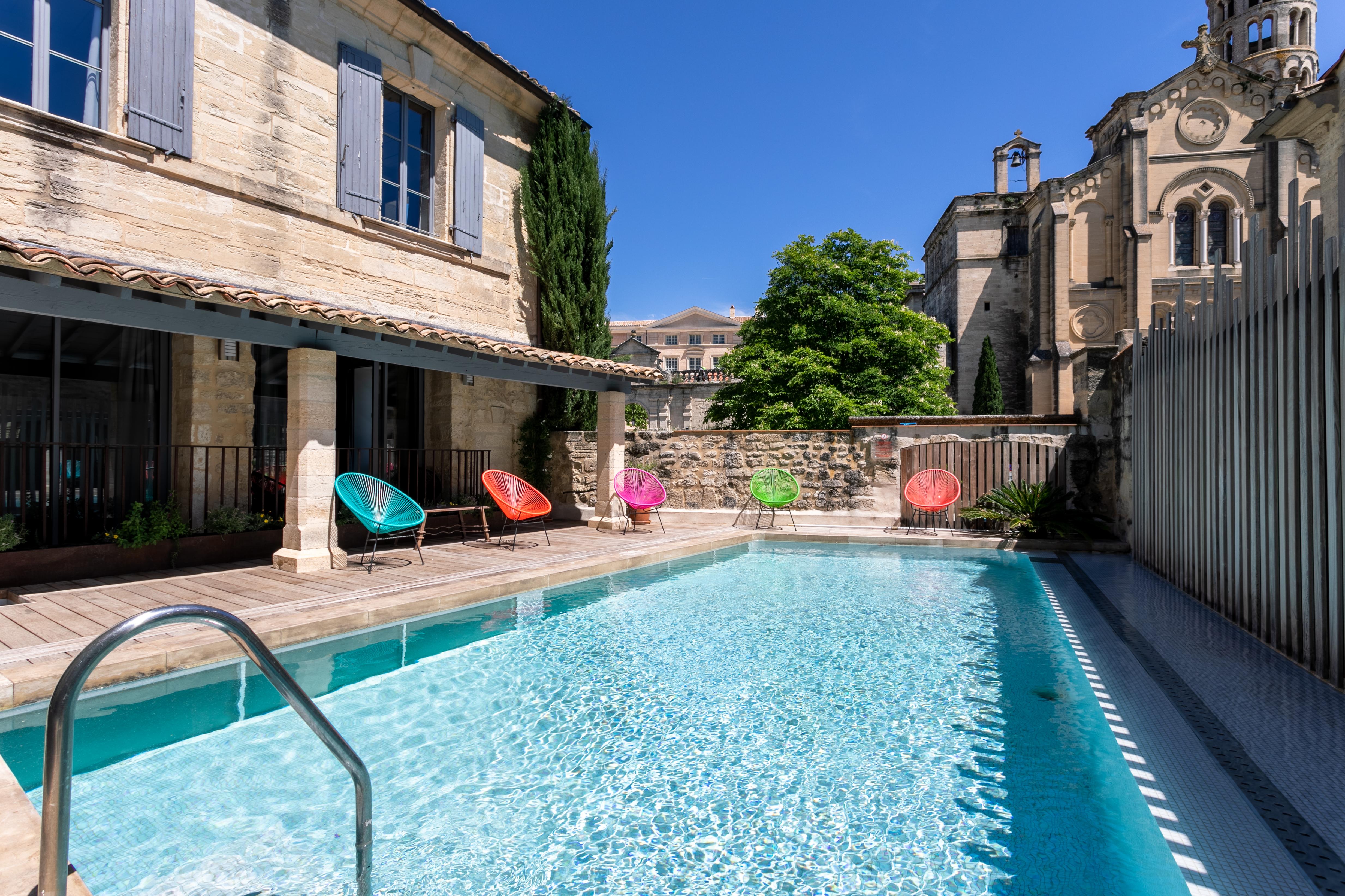 Boutique Hotel Entraigues Юзес Екстер'єр фото